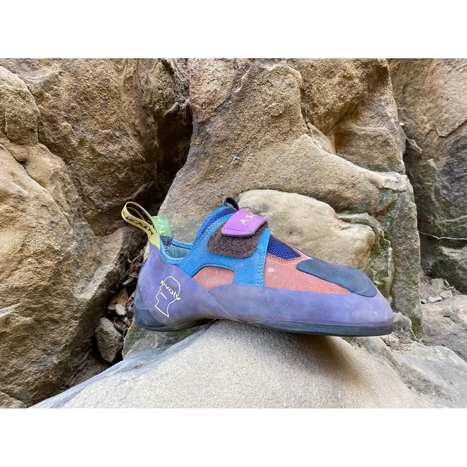 evolv rock climbing shoes